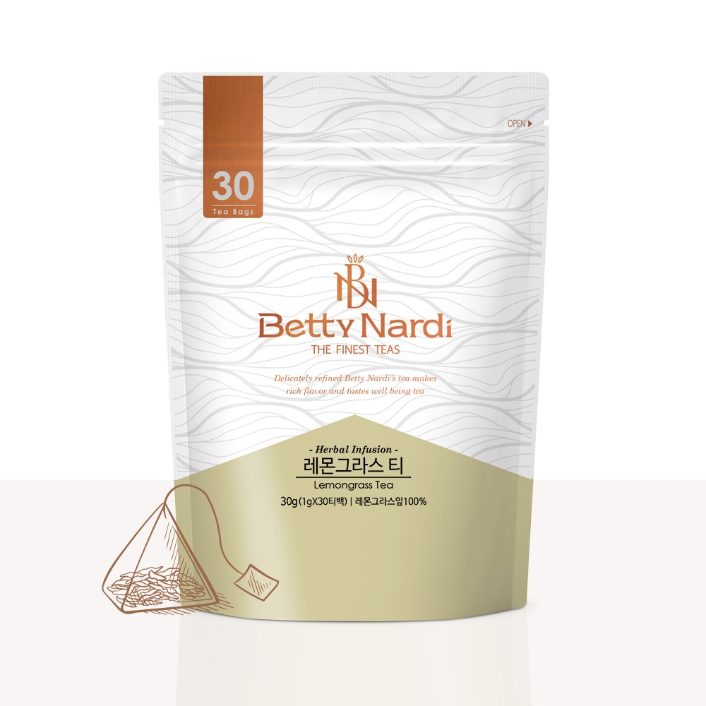 베티나르디 레몬그라스 차 허브티 삼각티백 30개입, 1g, 2개, 30개입, 현재가 17,600원