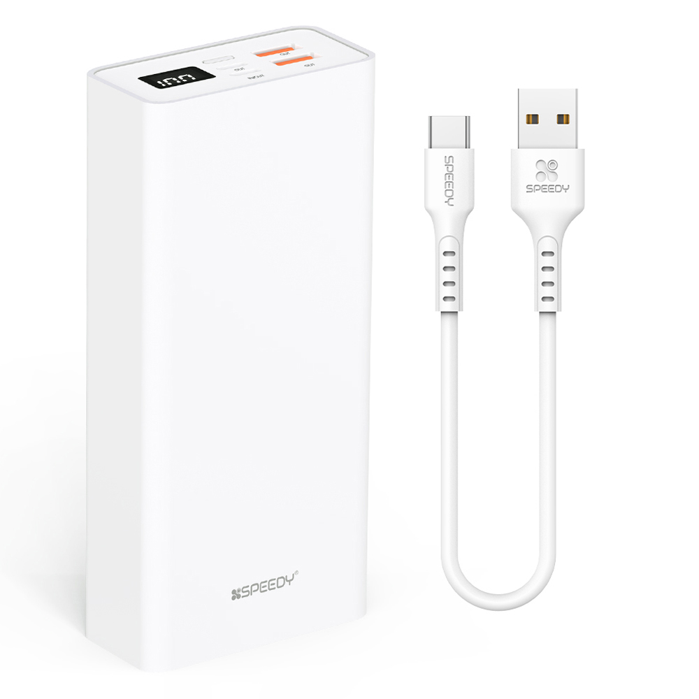 스피디 슬림핏 PD 20W 대용량 잔량표시 고속충전 보조배터리 30000mAh 19,900원