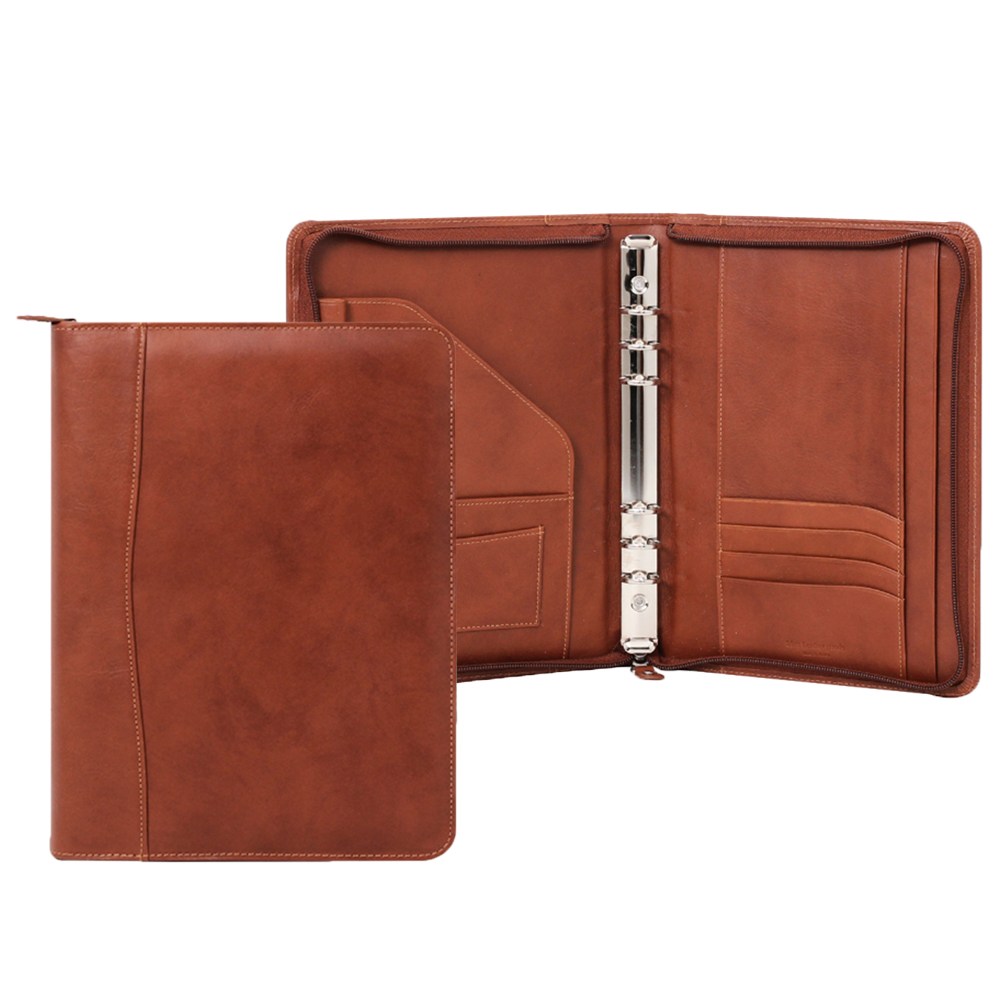 2025년 A5 속지 마뜨 25절 6공 소가죽 지퍼 다이어리 커버, (브라운)D73653 145,000원