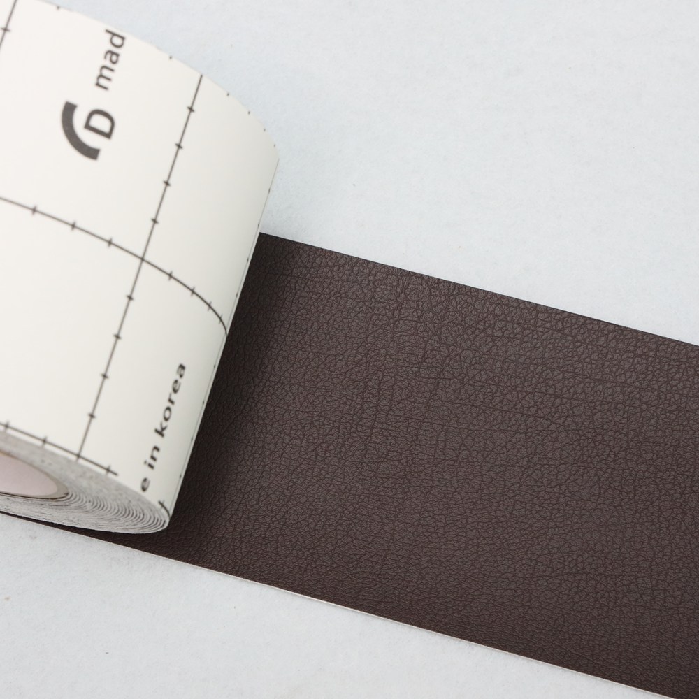 데코인] 인조가죽테이프 가죽테이프 인조가죽스티커 가죽스티커 인조가죽시트지 접착식 인조가죽 레자 소파리폼 소파수리, 1.#2531 초콜릿(일반) 18,500원