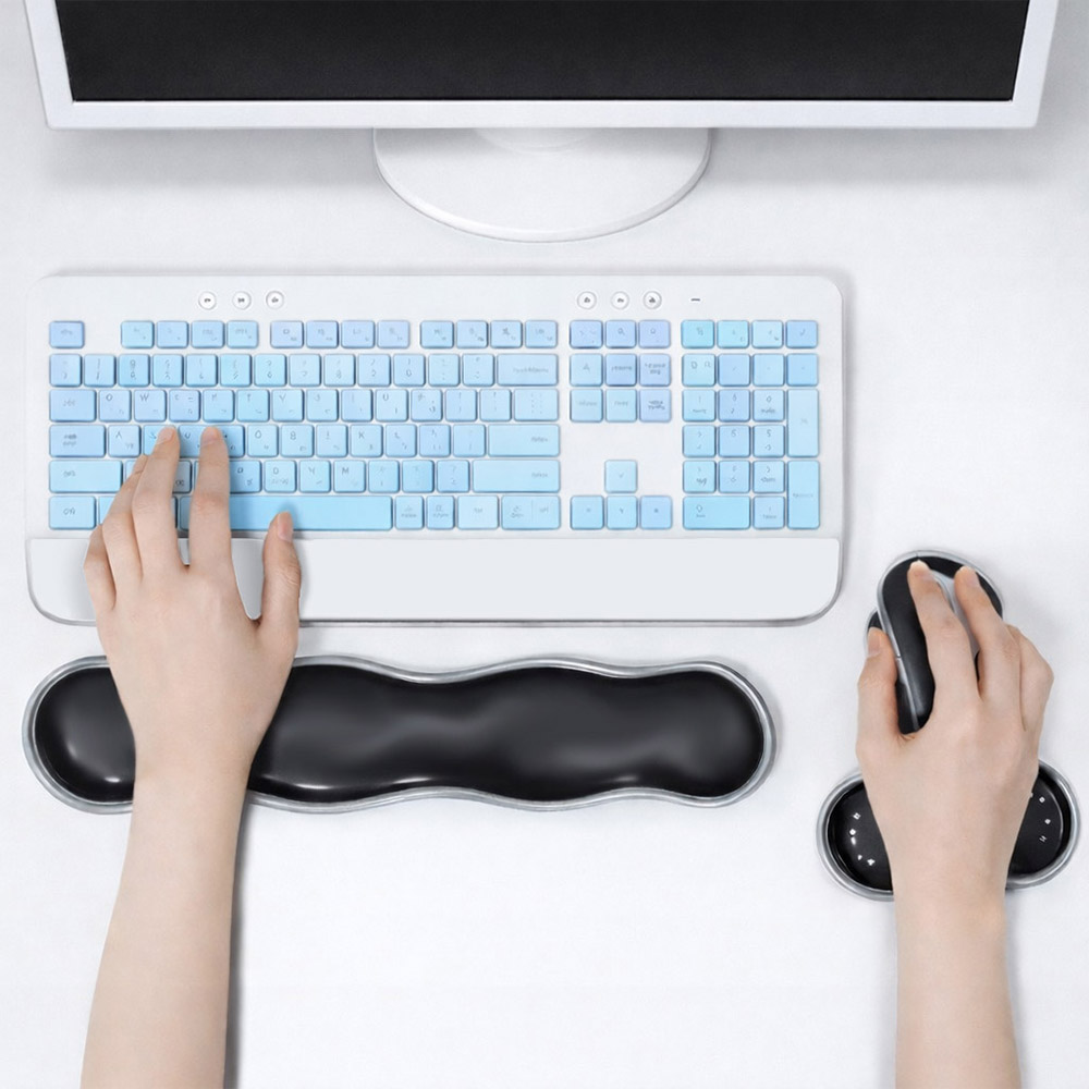 헤이하루 실리콘 키보드 마우스 손목받침대 팜레스트 15,800원