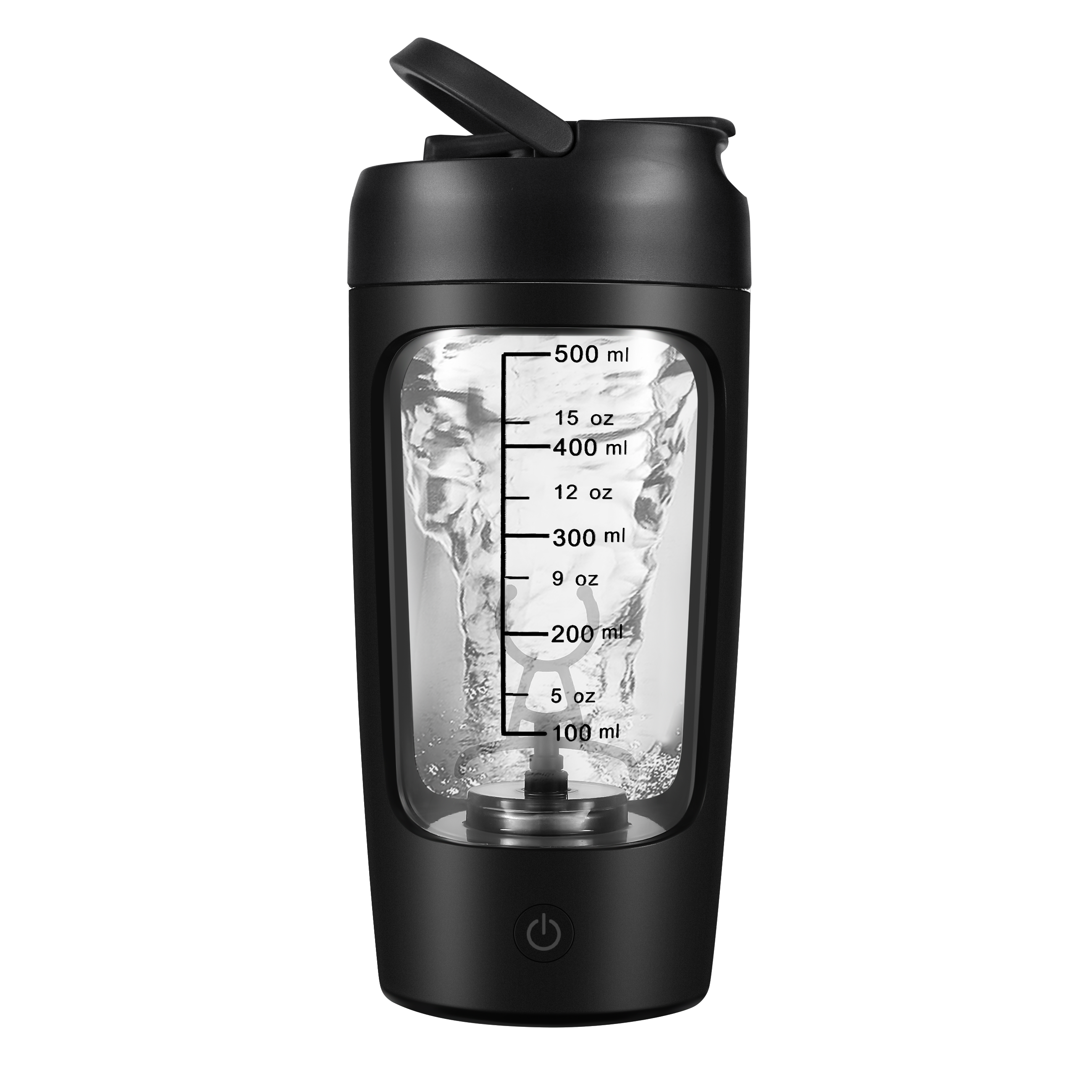 유아이 충전식 3세대 오토쉐이커 텀블러 650ml, 블랙 27,900원