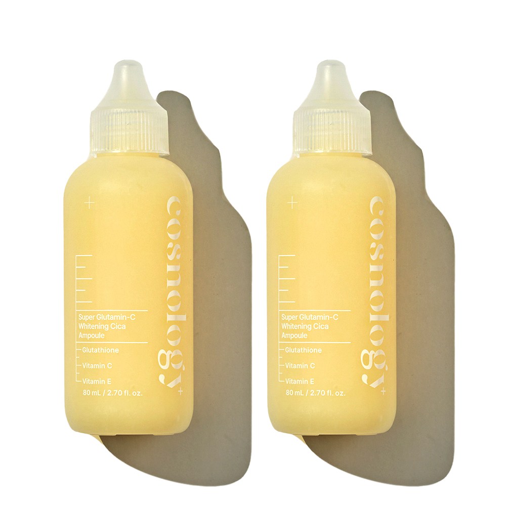 2주만의 변화 임상완료 코스놀로지 슈퍼 글루타민C 미백 시카 기미앰플 80ml, 2개, 80ml 39,380원