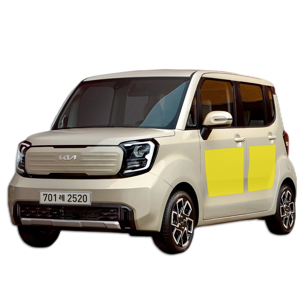 스킨엑스 더 뉴 레이 페이스리프트 문콕방지도어가드 Long 4도어 풀세트 PPF 차량보호필름, 1개 140,000원