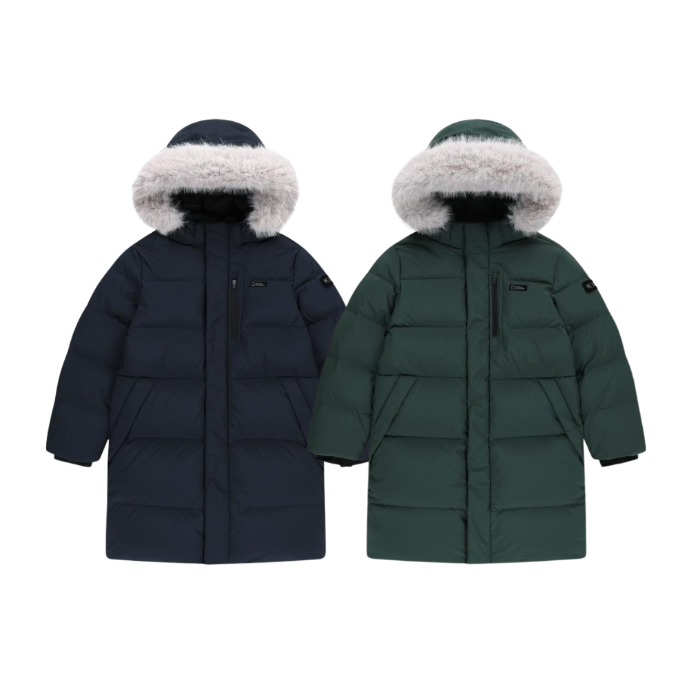 2025 FW 내셔널지오그래픽키즈 KIDS 어드벤처 매너티 롱 덕 다운 점퍼 K254UDW230 329,000원