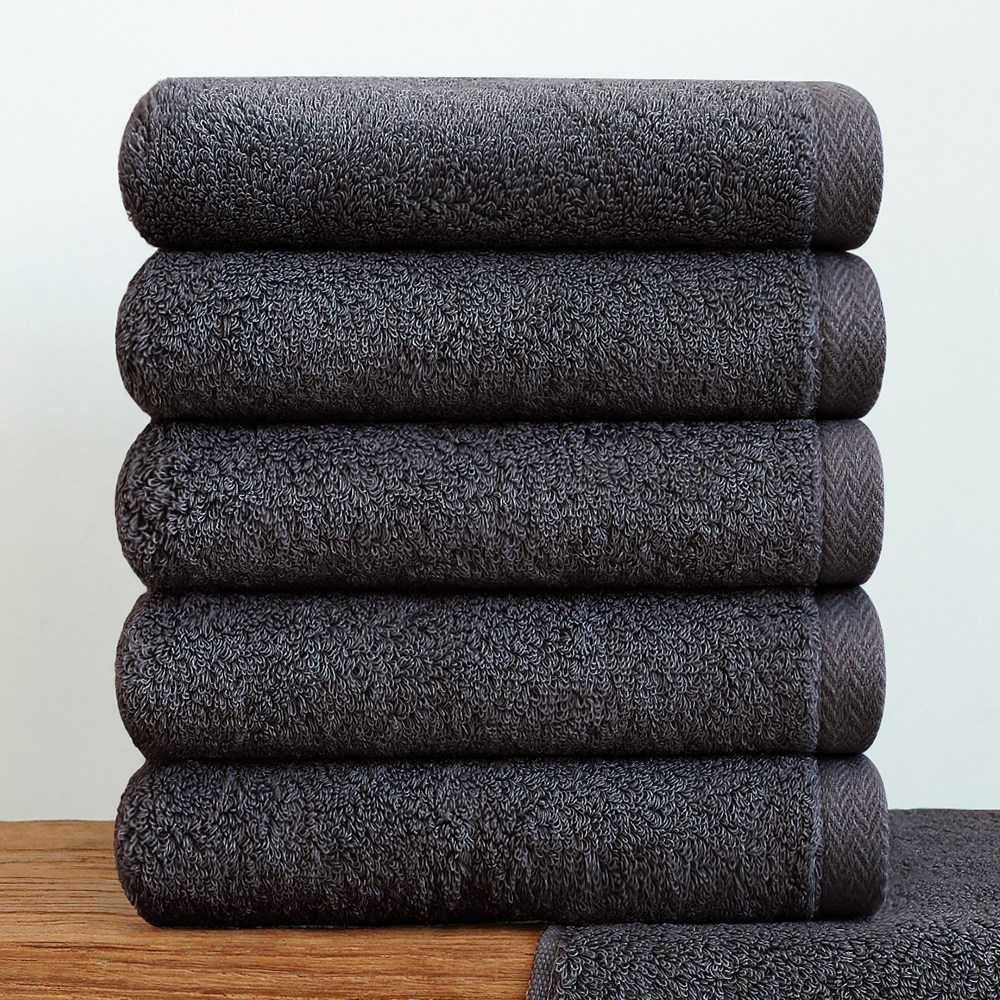 쉬라즈리빙 더소프트 호텔수건 200g 40수 코마사, 5개, 다크그레이 19,900원