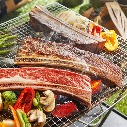 [미트포테이블] 미국산 꽃갈비로 만든 캠핑 구이용 우대갈비, 1개, 1kg 46,000원