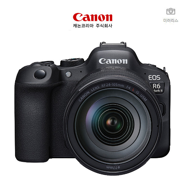 캐논 EOS R6 MARK II + RF 24-105MM F4L IS USM + 가이드북(럭키박스행사중)-ISK 3,920,000원