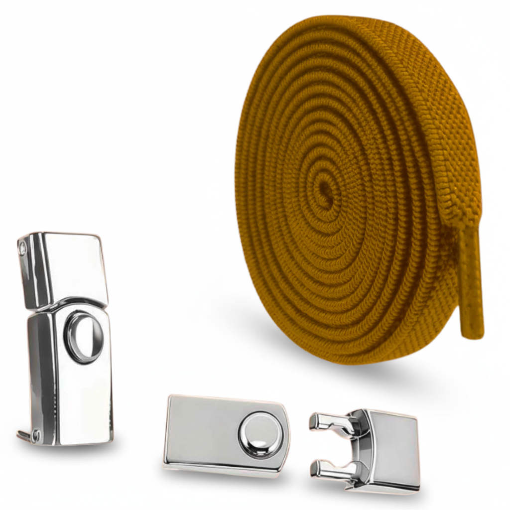 무매듭 탄성 신발끈 메탈 버클 (신발끈 2개 + 고정 버튼 2개 ) 6,700원