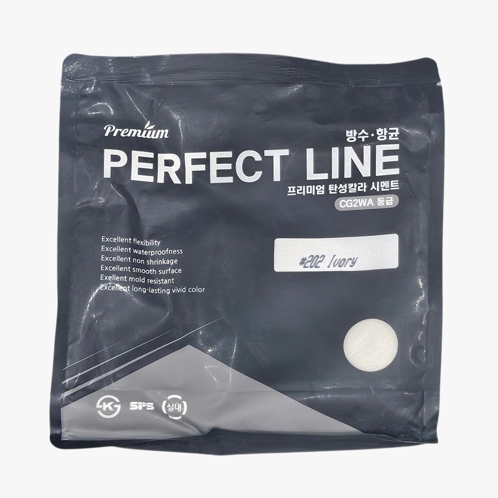 쌍곰 탄성줄눈 퍼펙트라인1 아이보리 칼라시멘트 2kg, 1개 7,380원