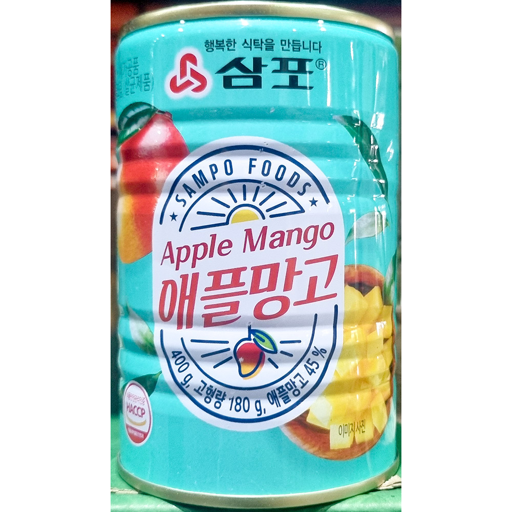 애플망고캔(삼포 400g) 업소용 애플망고 통조림 4,330원