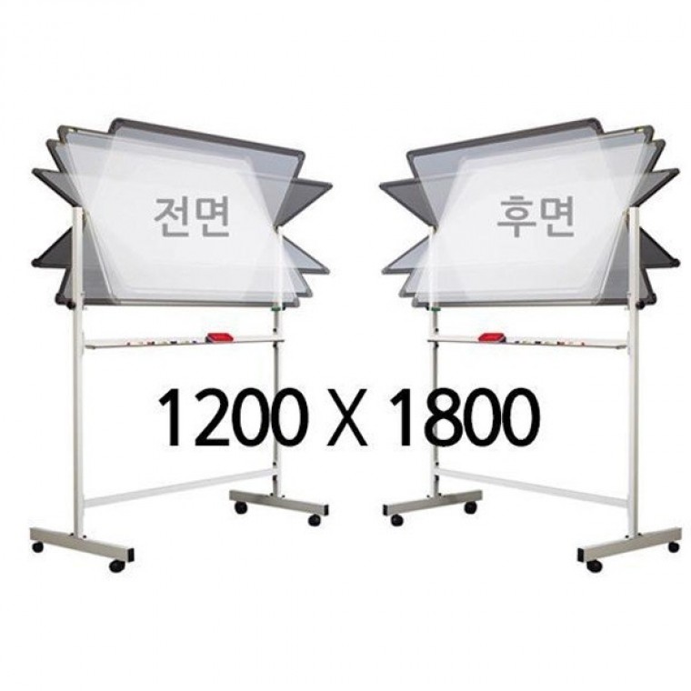 자석 양면 화이트보드 1200x1800mm 이동식 세트, 상세페이지 참조 442,980원