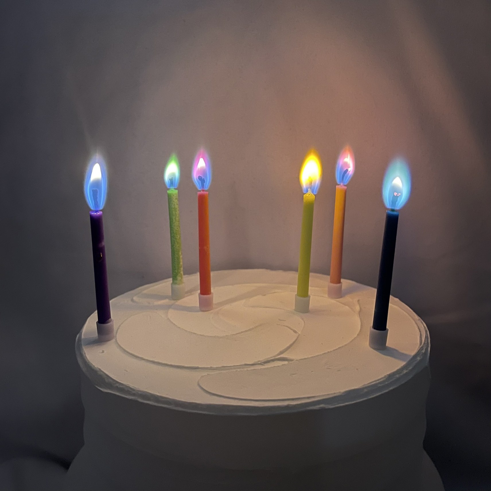 생일 무지개초 불꽃초 특이한 케이크초 생일파티 5,000원