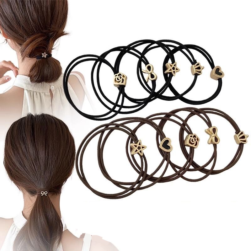 40000KM 골디 두줄 포인트 머리끈 10종 5,900원