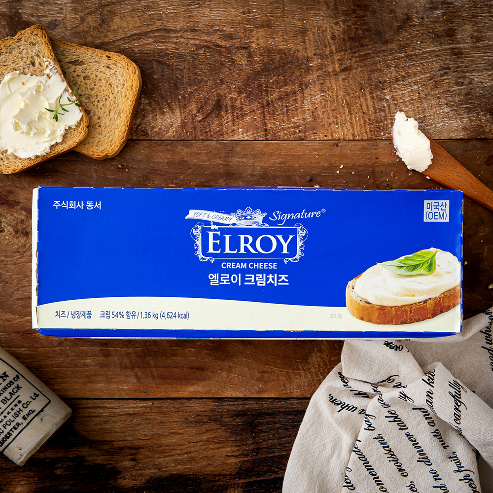 엘로이 크림치즈 시그니쳐, 1.36kg, 1개입, 1개 15,540원