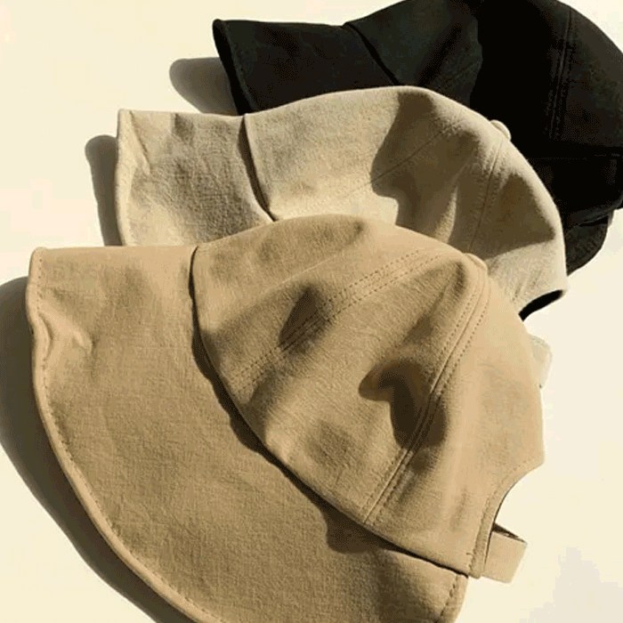 뷰랩 린넨 벨크로 보넷 벙거지 모자 17,900원
