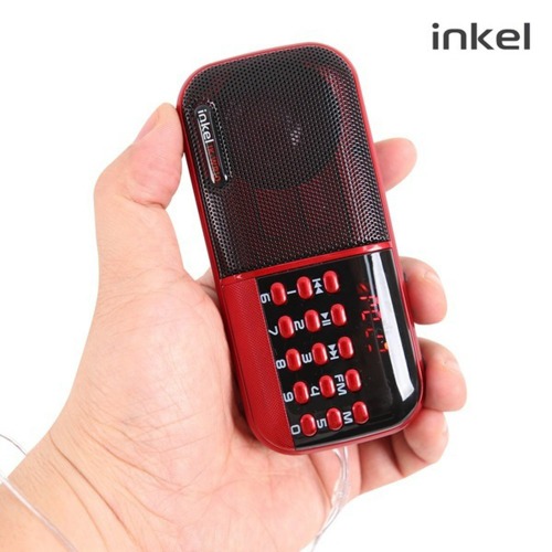 인켈 휴대용 미니 라디오 IK-WR10 효도 라디오 레드 24,000원