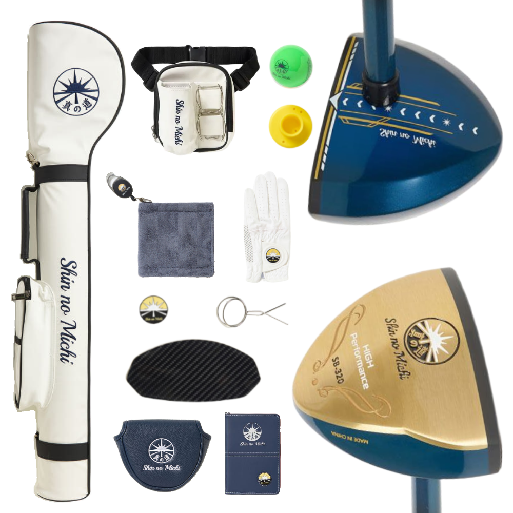 신노미치 파크골프채 입문용 풀세트 SB320 클래식톤 12종세트, SB320 세트 딥블루 379,000원