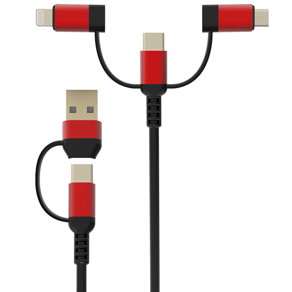 얼티밋플러스 60W 급속충전 5in1 멀티 젠더 케이블 12,500원