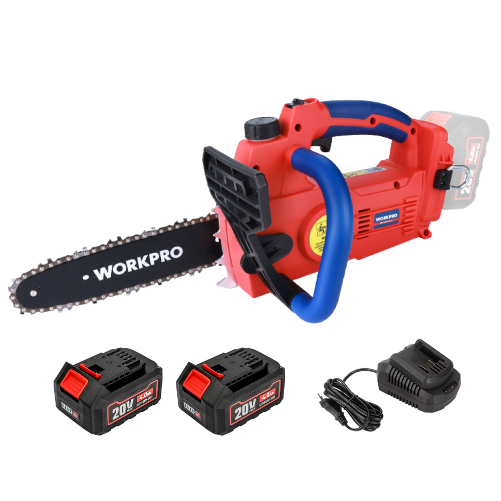 워크프로 20V 탑핸들 체인톱 세트 250mm 4.0Ah WP391600, 1세트 251,250원