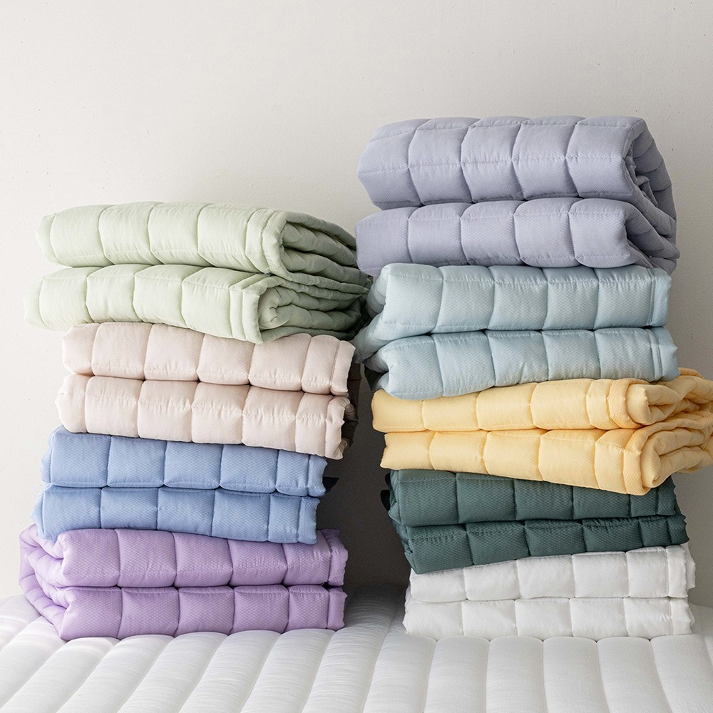 풍기 냉감 인견100% 고정밴드 침대패드 SS Q K SK 패밀리 9컬러, 라벤더 114,900원