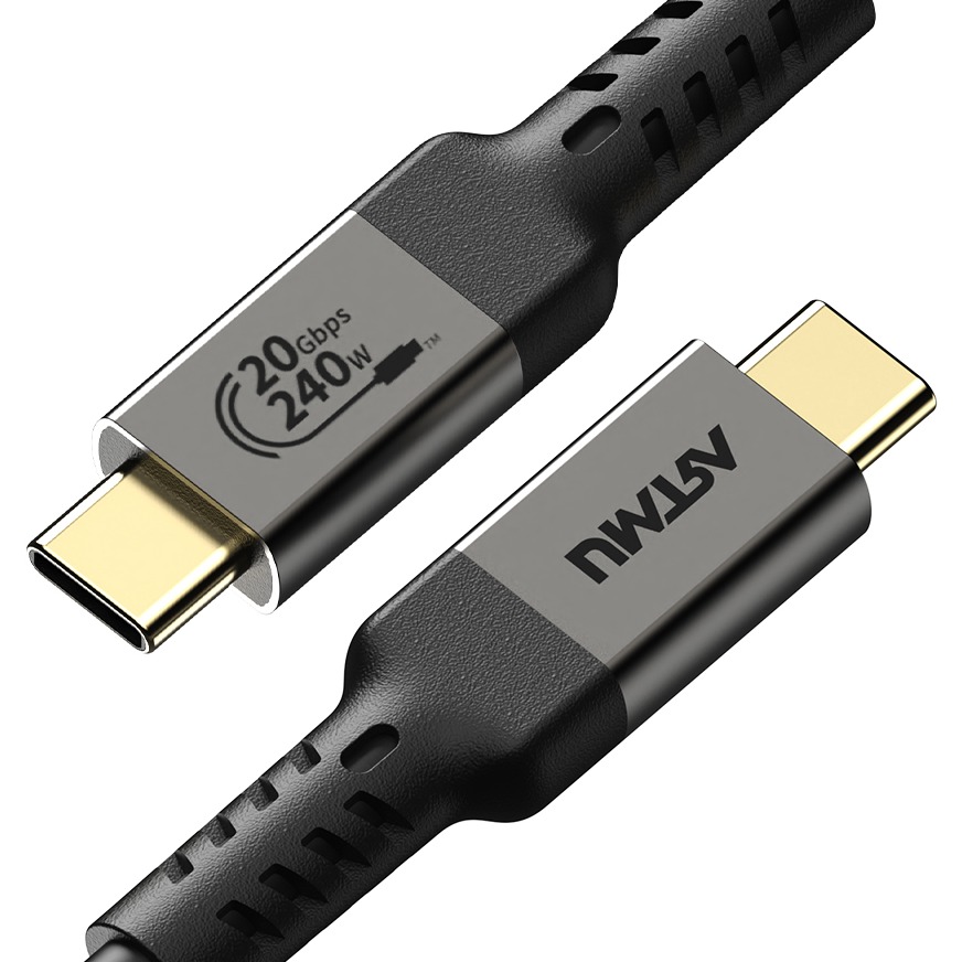 아트뮤 USB-IF USB4 240W 5A C타입 PD 케이블 20Gbps 블랙 27,400원