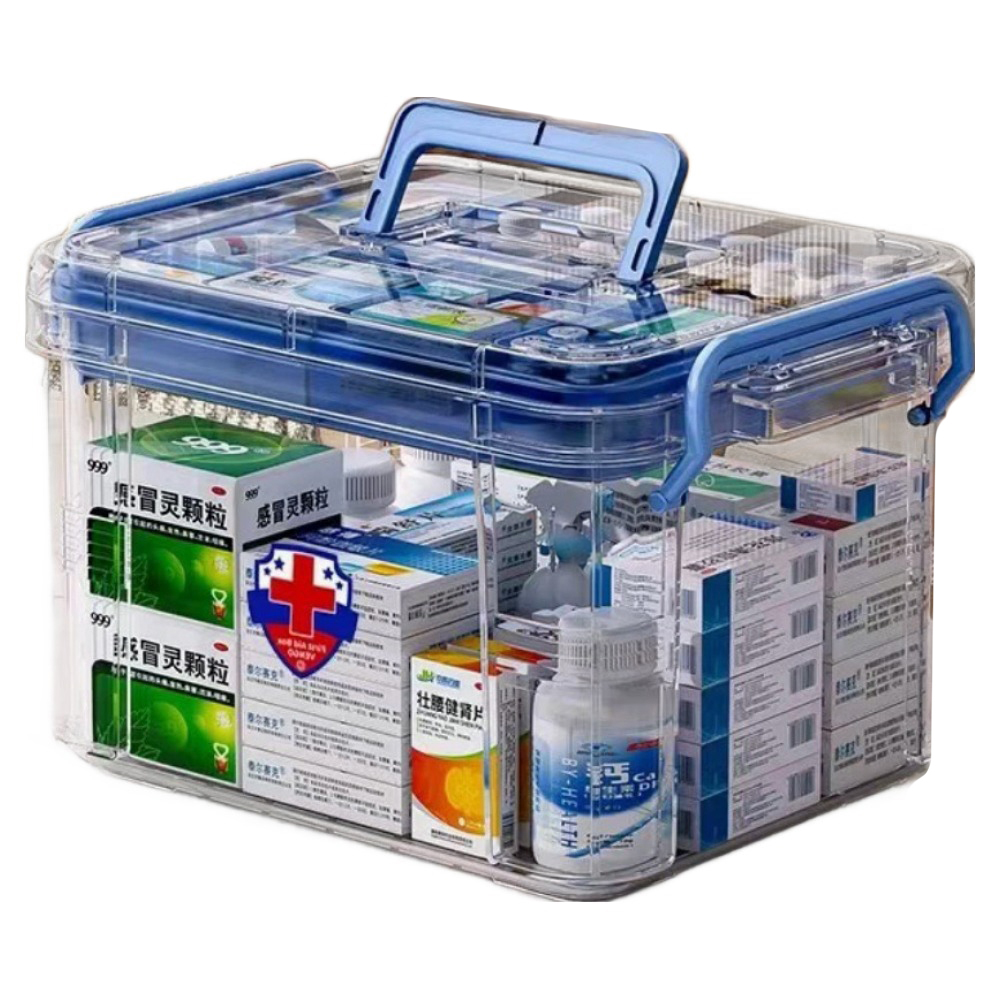 그뤠잇라이프 스마트 정리 구급함 블루 대형 11,900원