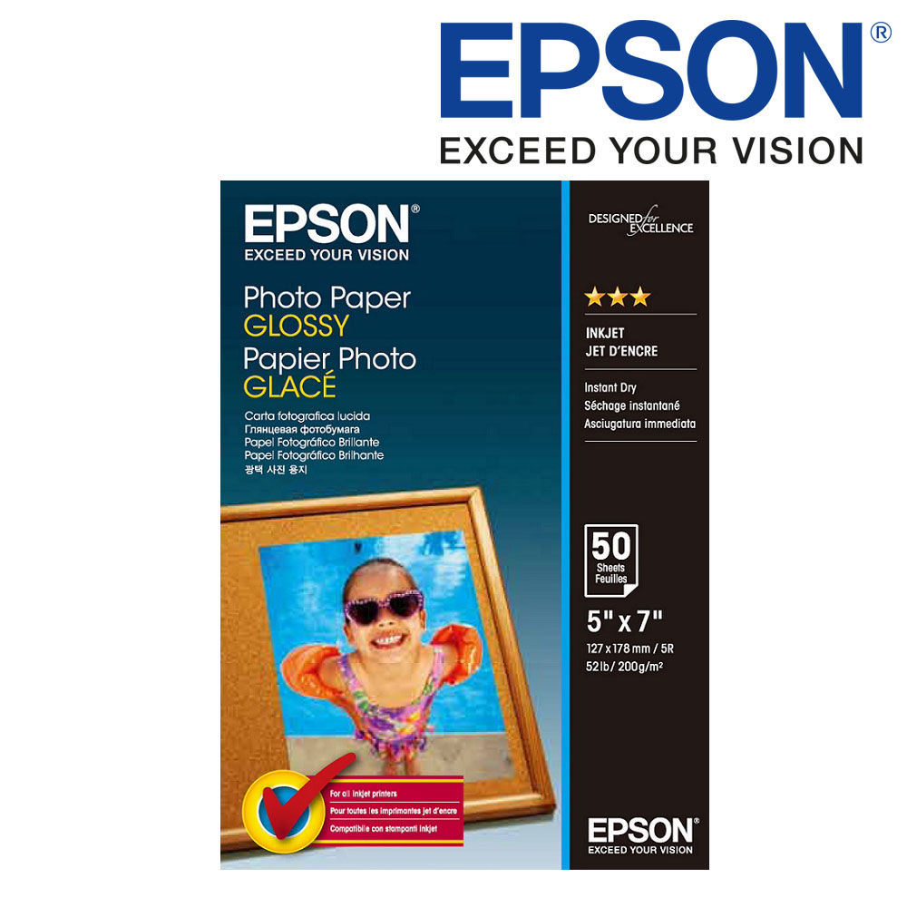 [엡손스토어] 엡손  S042545 5x7 광택 포토용지 50매 9,000원