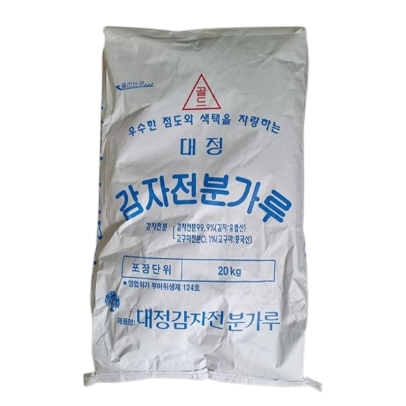 대정 감자전분 20kg 독일산100% 52,500원