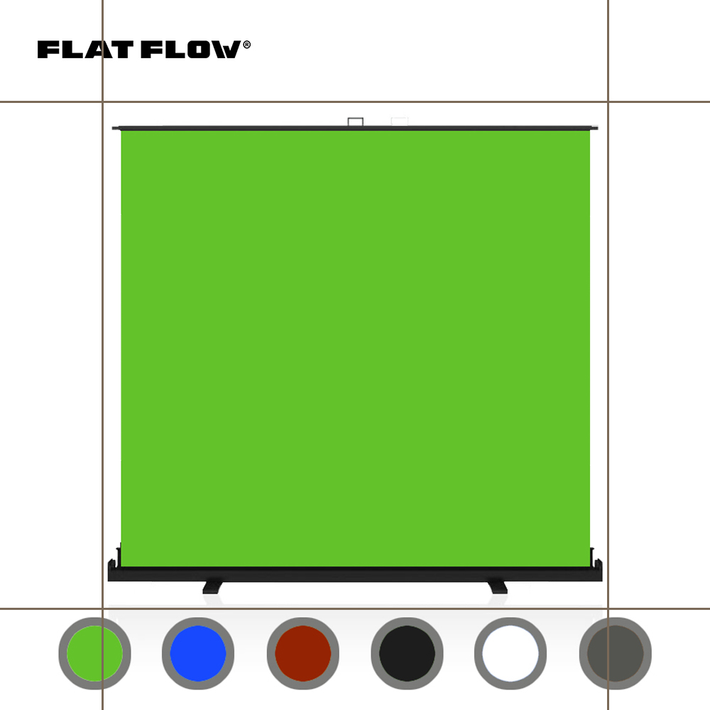 플랏플로우 이동식 크로마키 퀵스탠드 스크린 330,000원