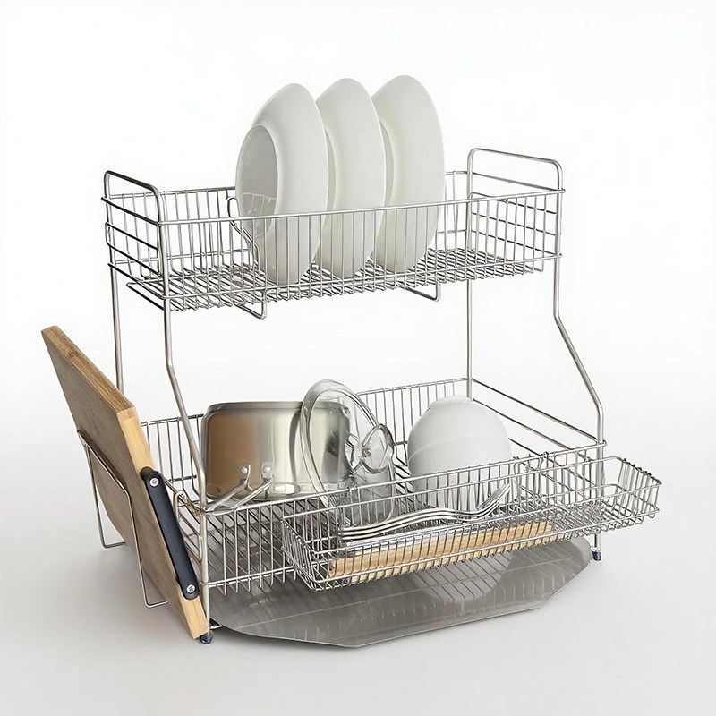 지엘리빙 올스텐 304 식기건조대, 2단 200,000원