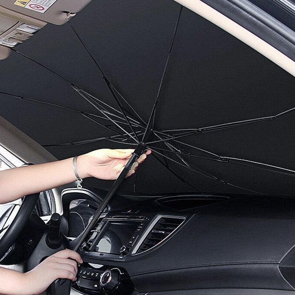 재우다 차량용 햇빛가리개 자동차 운전석 차 썬블록우산 우산형, 1개 7,900원