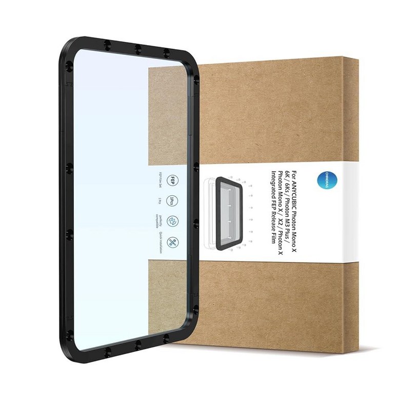 Anycubic Photon Mono X 6K/6Ks/Photon M3 플러스/Photon X/X2/Photon X용 FEP 릴리즈 필름 교체품, 통합 디자인 업그레이드 레진 47,600원