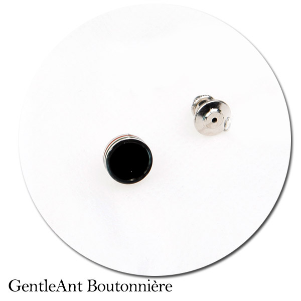 젠틀안트 정장악세사리 부토니에 블랙 써클 침핀 GR09-1D936 27,120원