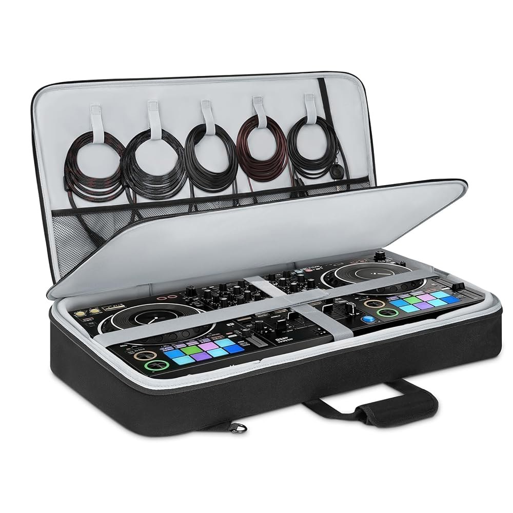 DDJ FLX10DDJ REV5DDJ GRV6Numark NS4FXDDJ FLX6DDJ 1000DDJ 800용 DJ 컨트롤러 백 멀티 포켓이 있는 패딩 백팩 장비용 휴대용 믹서 151,900원