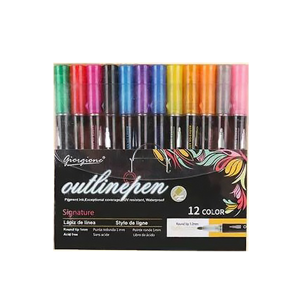 조르조네 더블라인 마카, 1개, 12색 10,800원