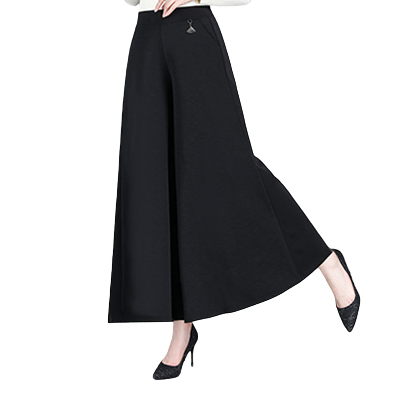 Makone 여성 봄 가을 와이드 9부  팬츠 겨울 패션 치마바지 30,900원