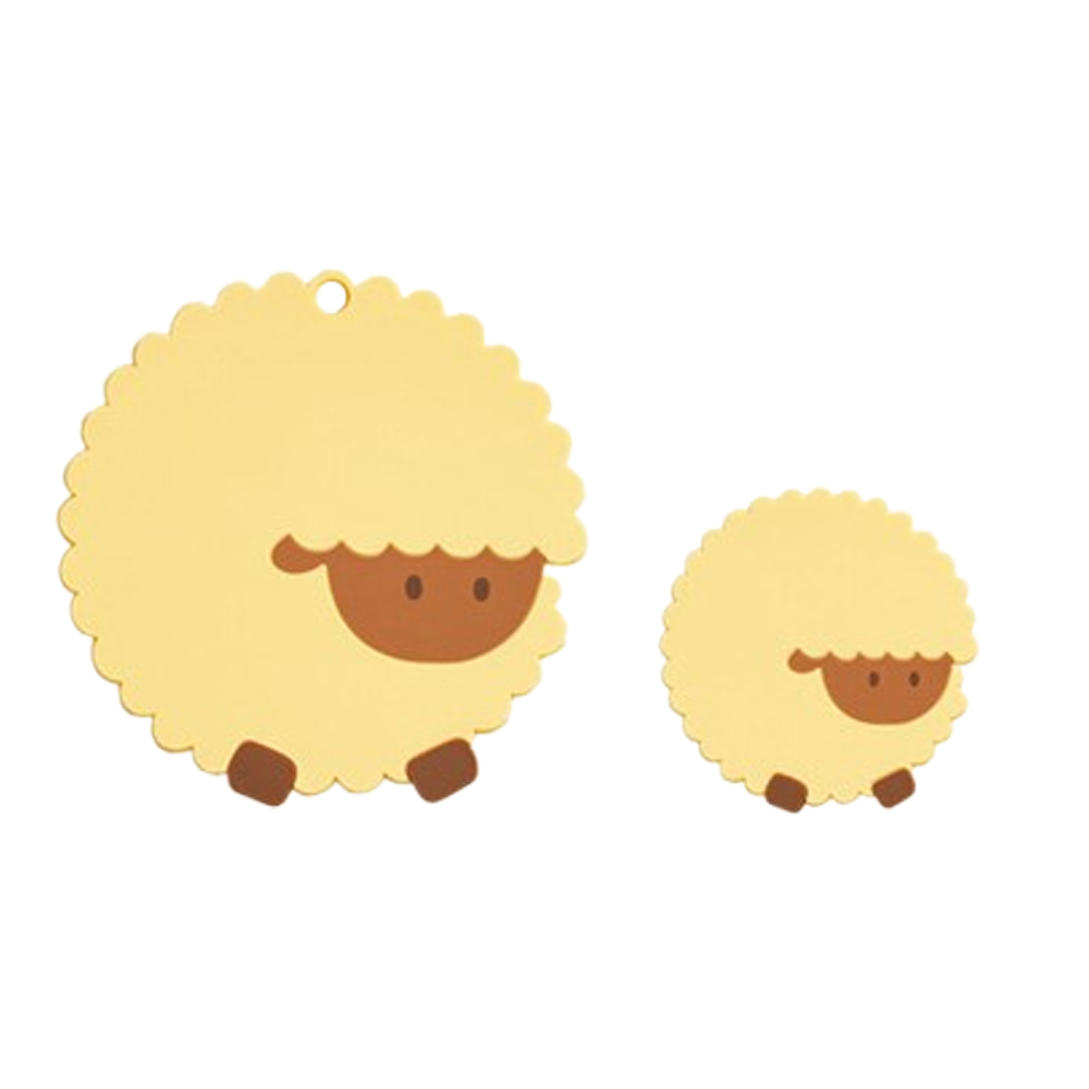 동글동글 양 패밀리 냄비받침 + 컵받침 6,900원