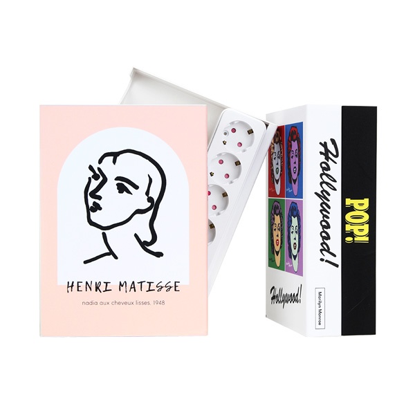 (아이정) 인테리어 책모양 디자인 멀티탭정리함 전선정리 공유기정리함 24,900원