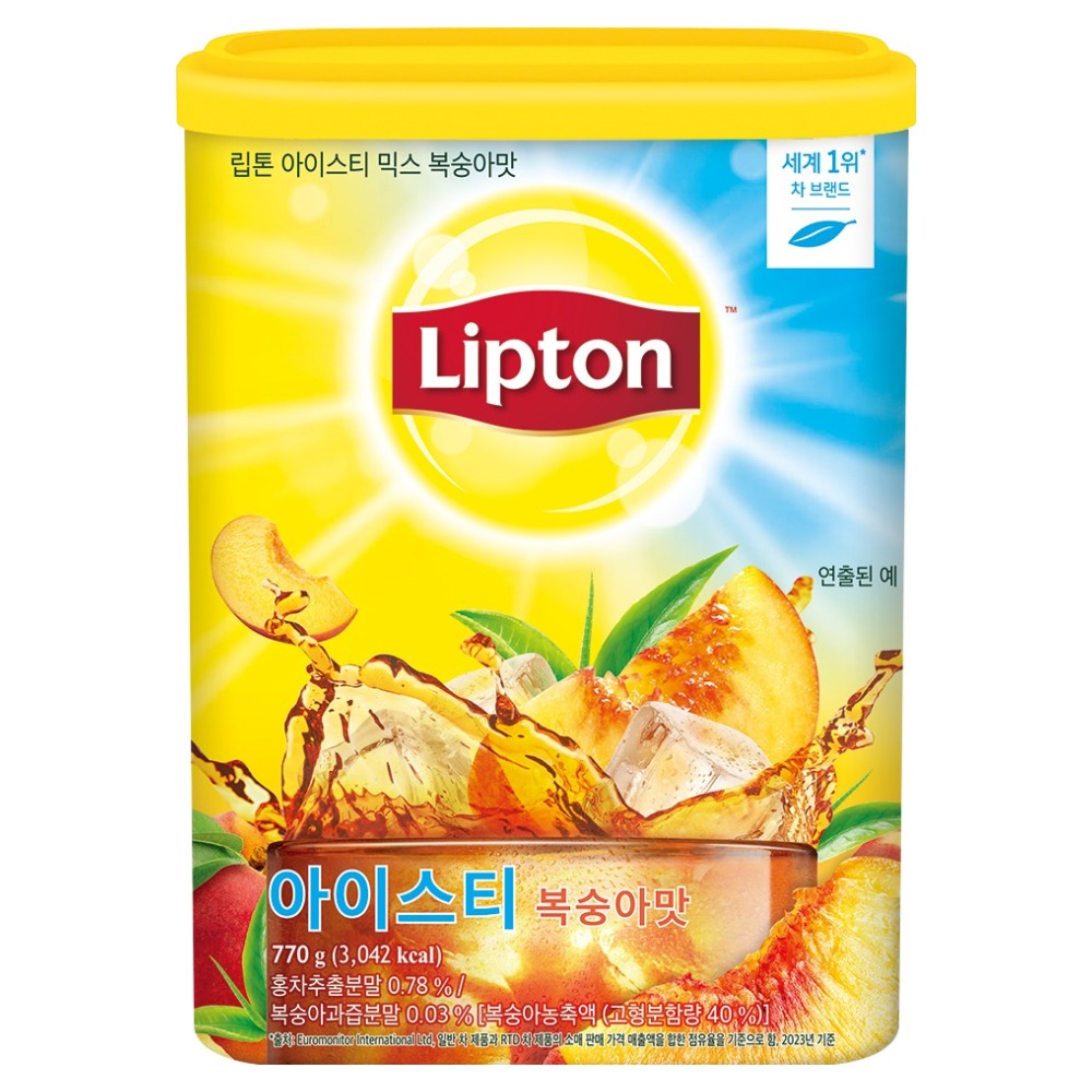 립톤 아이스티 믹스 복숭아맛 8,380원
