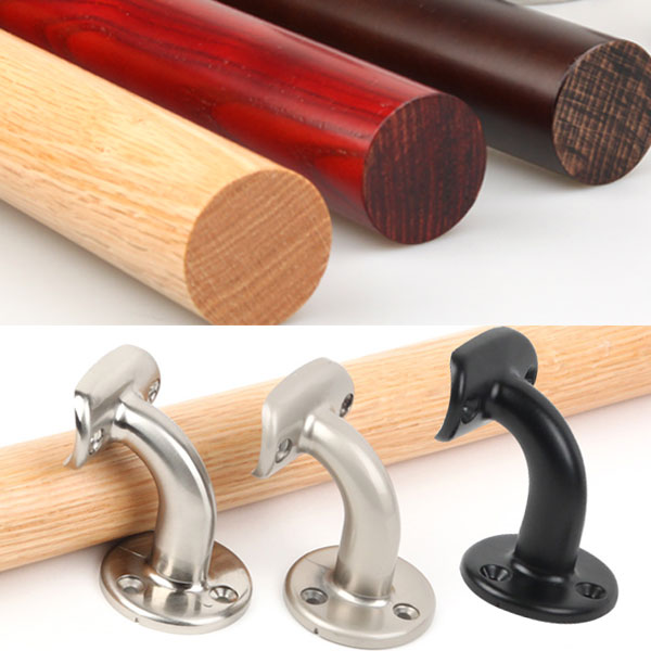 원목핸드레일 L자형브라켓 손스침 계단손잡이 22,400원