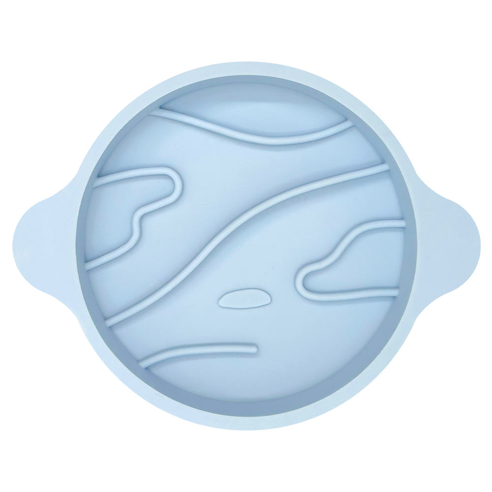 애니먼 space-z 실리콘 슬로우 식기 1단 타임볼 천왕성 강아지 고양이 소형견 급체방지 식사 속도 조절 17,910원