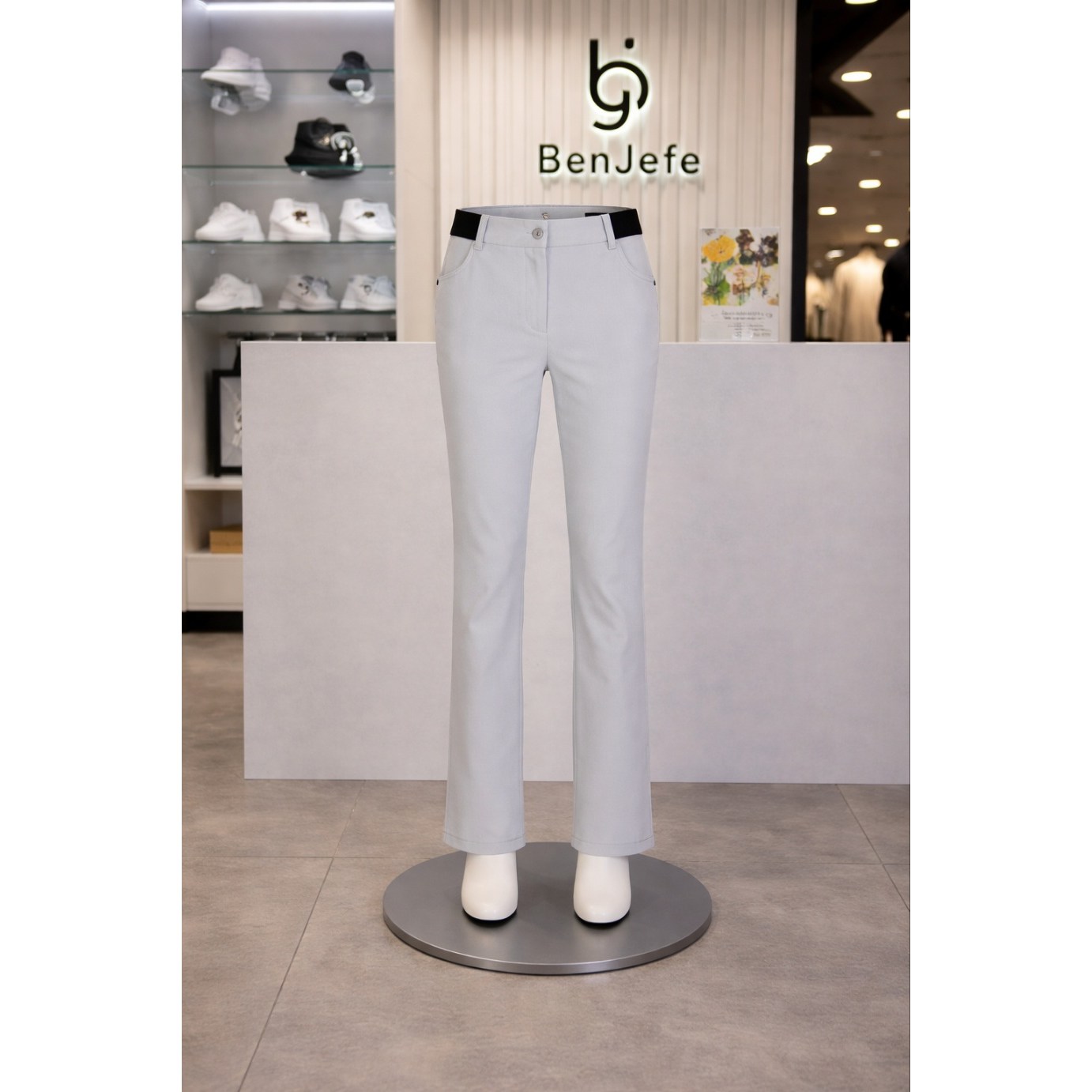 벤제프골프(NC인천점) 여성 패턴 조직 스트레이트 핏 팬츠 BQ1MWSL603 72,000원