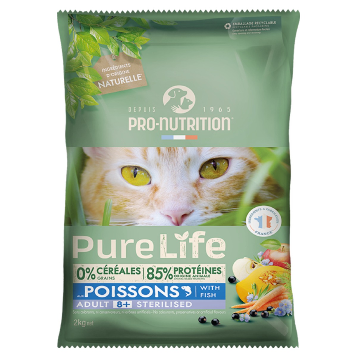 PN 퓨어라이프 캣 시니어 8+ 그레인프리 노령 관절 신장케어 고양이사료 샘플 체험팩 소분 [본품쿠폰증정], 30개, 30g, 닭 12,900원