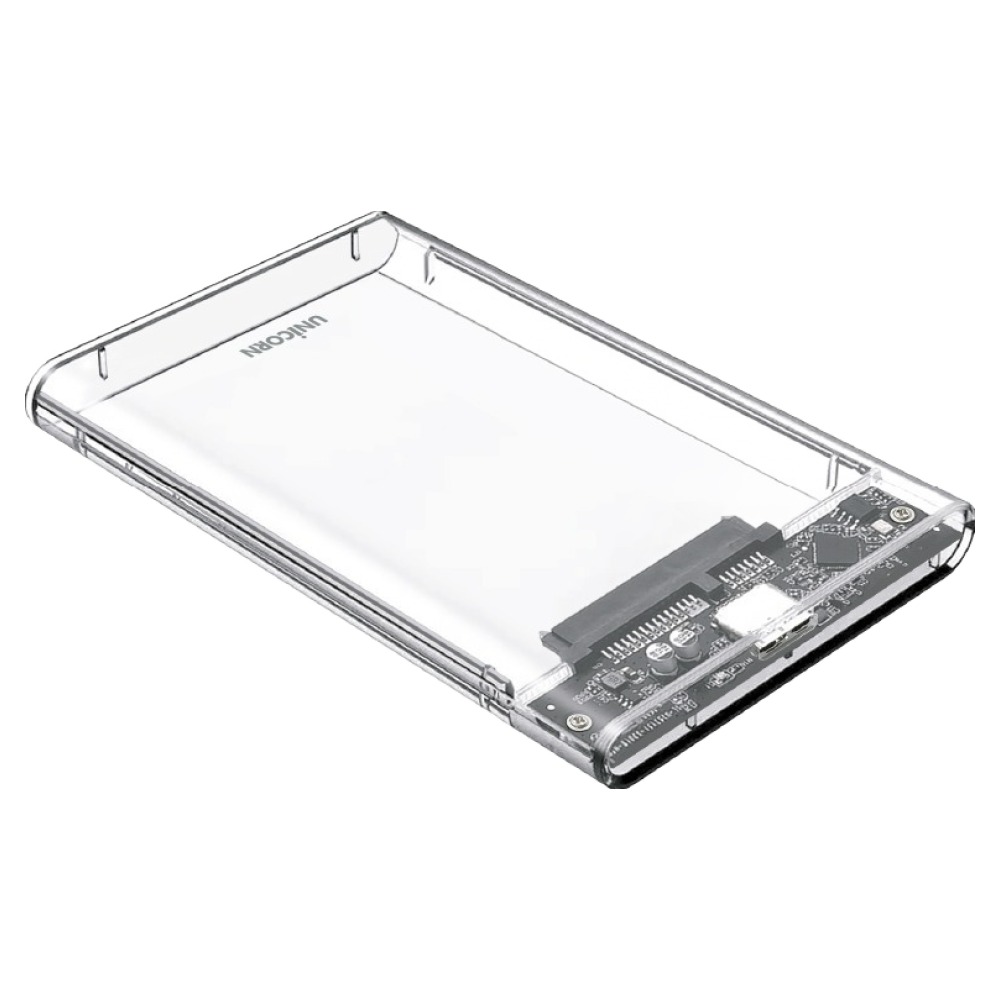 유니콘 USB3.2 Gen1 5G속도 2.5 HDD SSD 외장하드케이스 HD-8000G 6,630원