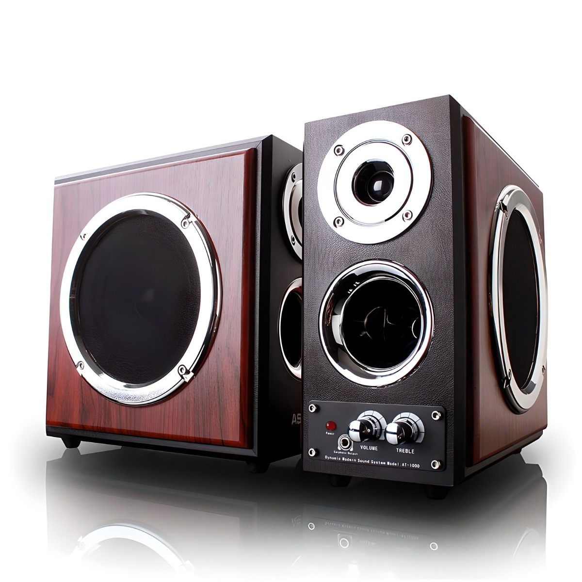 ASHTON AT-1000 WOOD 스피커 컴퓨터스피커 TV스피커 이어폰단자 68,000원