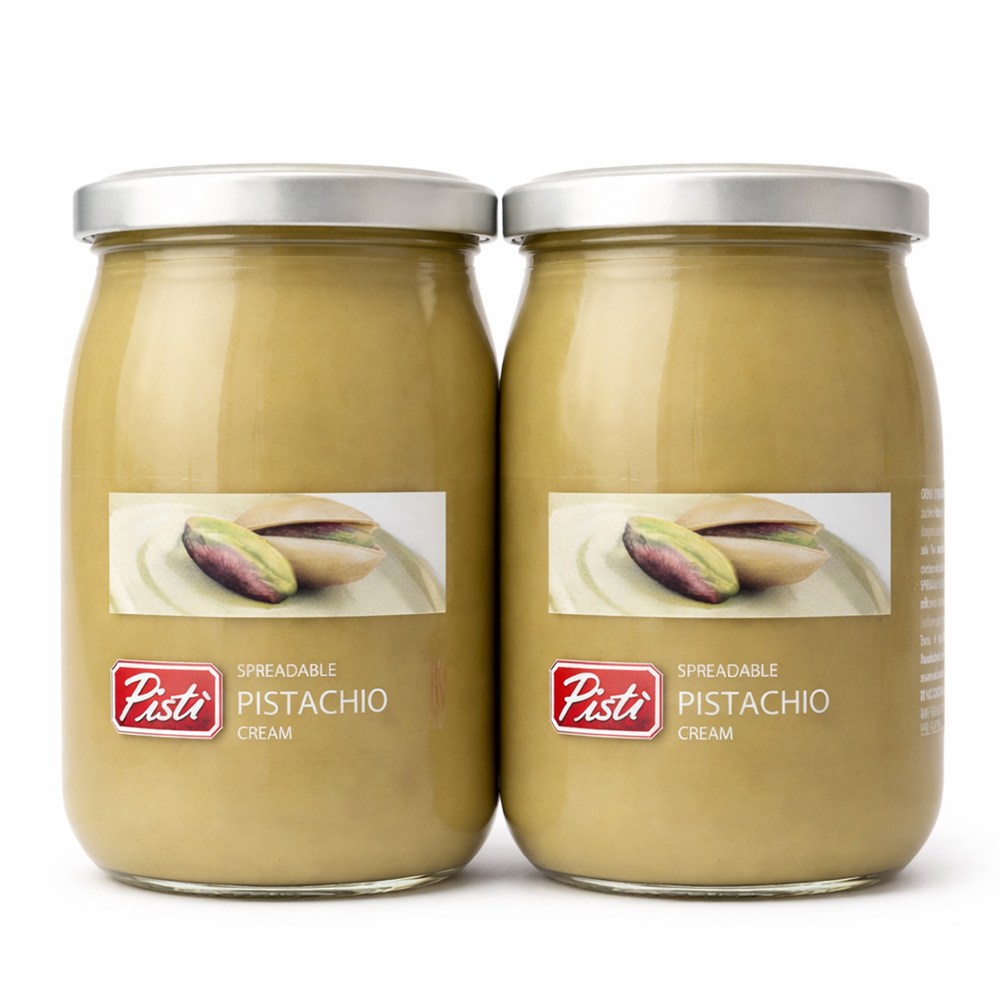 Pisti Sicilian Pistachio Cream Spread 피스티 시칠리아 피스타치오 크림 스프레드 600g 2팩 35,060원