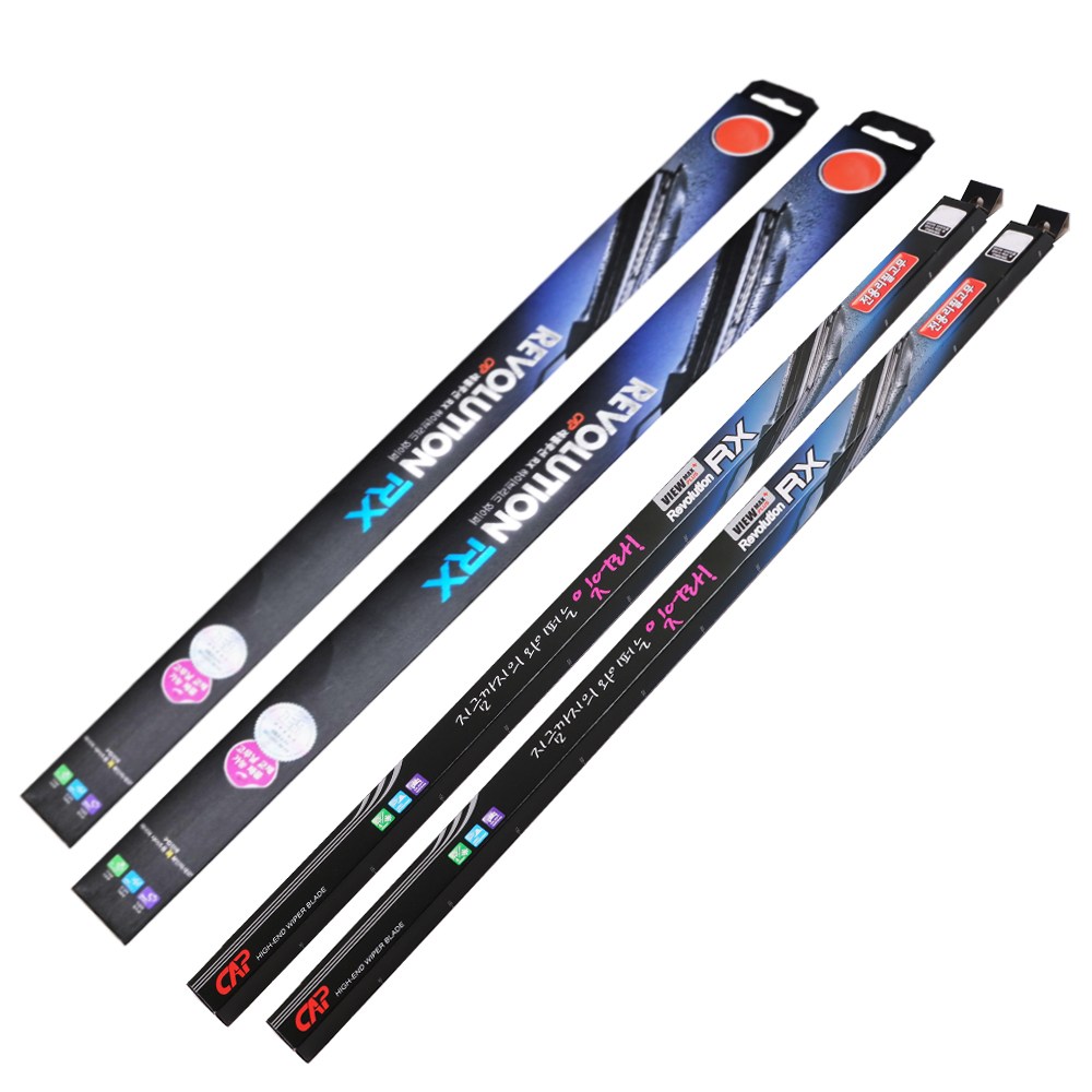 리필고무증정 캐프 레볼루션 RX와이퍼 흑연코팅 하이브리드 자동차와이퍼 호환 유막제거제 추가증정 25,000원