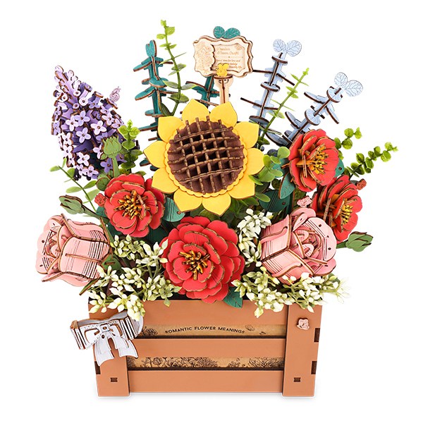 핸즈크라프트diy 미니어처 만들기 조립키트 3D 우드 퍼즐 플라워 블룸 박스 49,000원