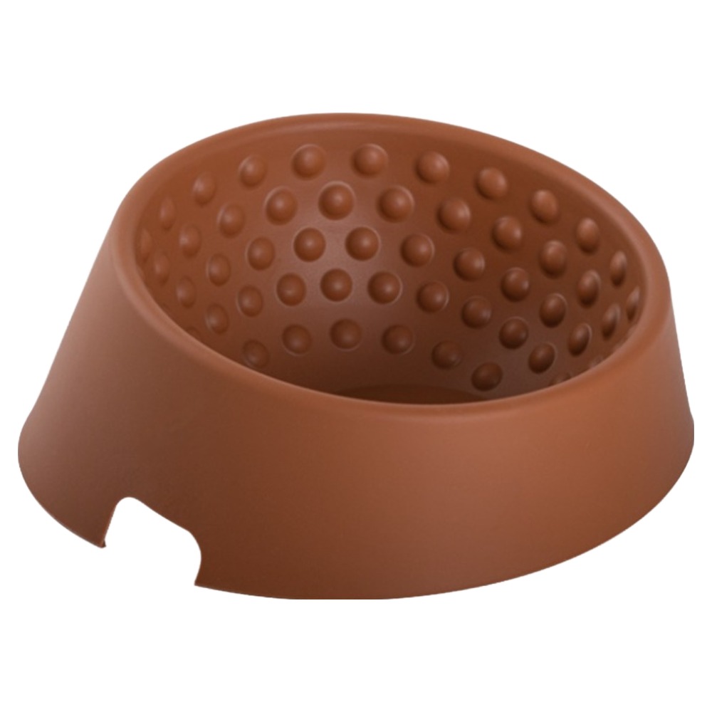 MAAH 반려동물 중대형견 안전한 실리콘 사선 밥그릇 지름 17CM, 1개, 어번브라운 10,500원